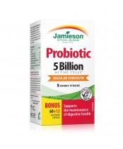 Jamieson Probiotic 5 Billion Active Cells - Regular Strength